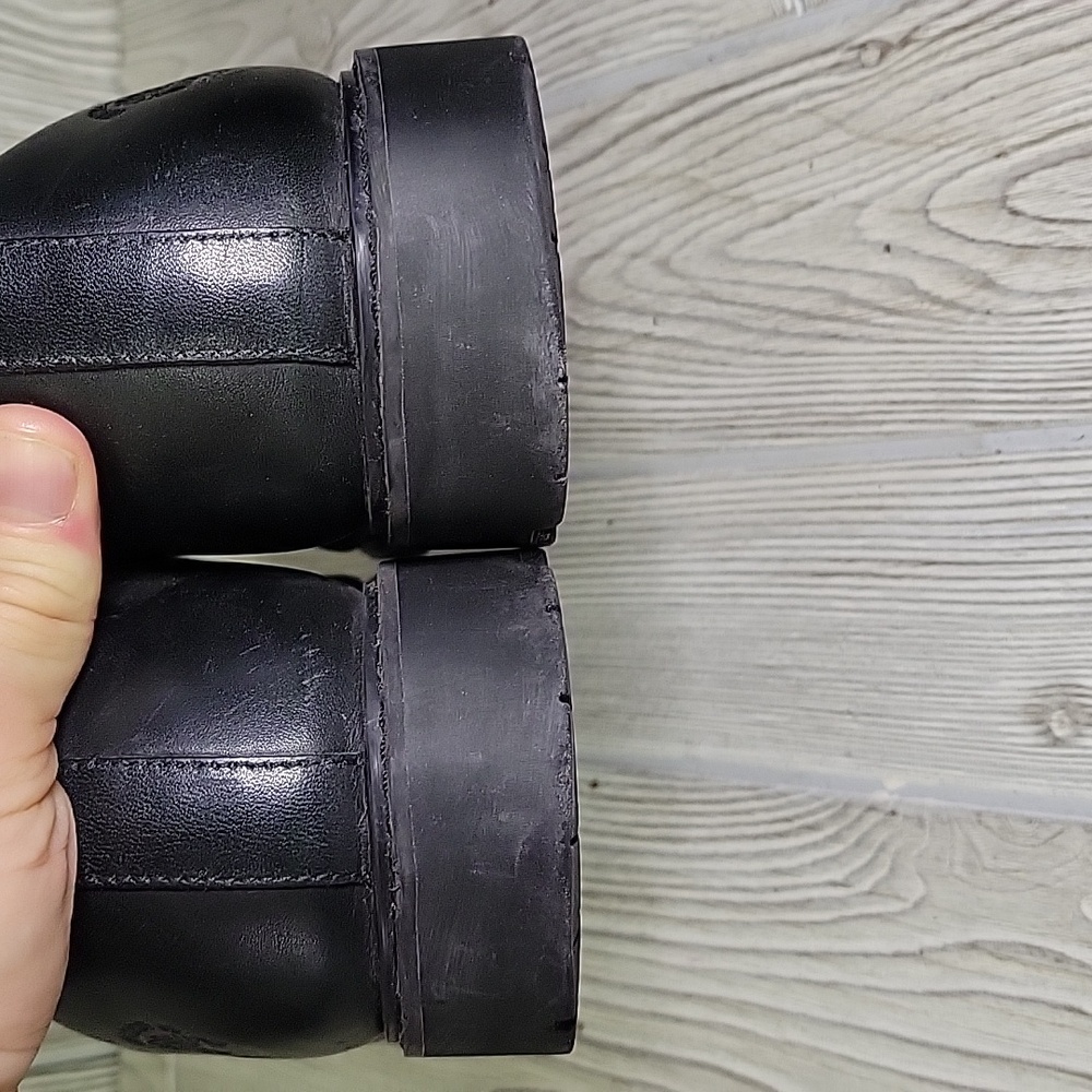 Timberland Black Leather lace Up Oxford Shoes Mens Size 12 - Picture 14 of 14